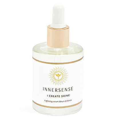 INNERSENSE Organic Beauty - Natural I Create Shine Glossing Serum | Non-Toxic, Cruelty-Free, Clean Haircare (1.7 fl oz | 50 ml)