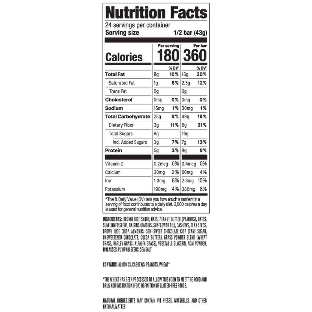 PROBAR - MEAL Bar, Superfood Slam, Non-GMO, Gluten-Free, Healthy, Plant-Based, Whole-Food Ingredients, Natural Energy (12 Count)