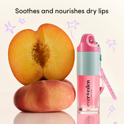 Evereden Kids Tinted Non Toxic Lip Gloss: Sakura - Non Toxic Kids Makeup - Vegan Natural Makeup for Kids - Soothing & Hydrating Kid Lip Gloss with Cherry, Peach, & Cranberry Oils - Girls Makeup