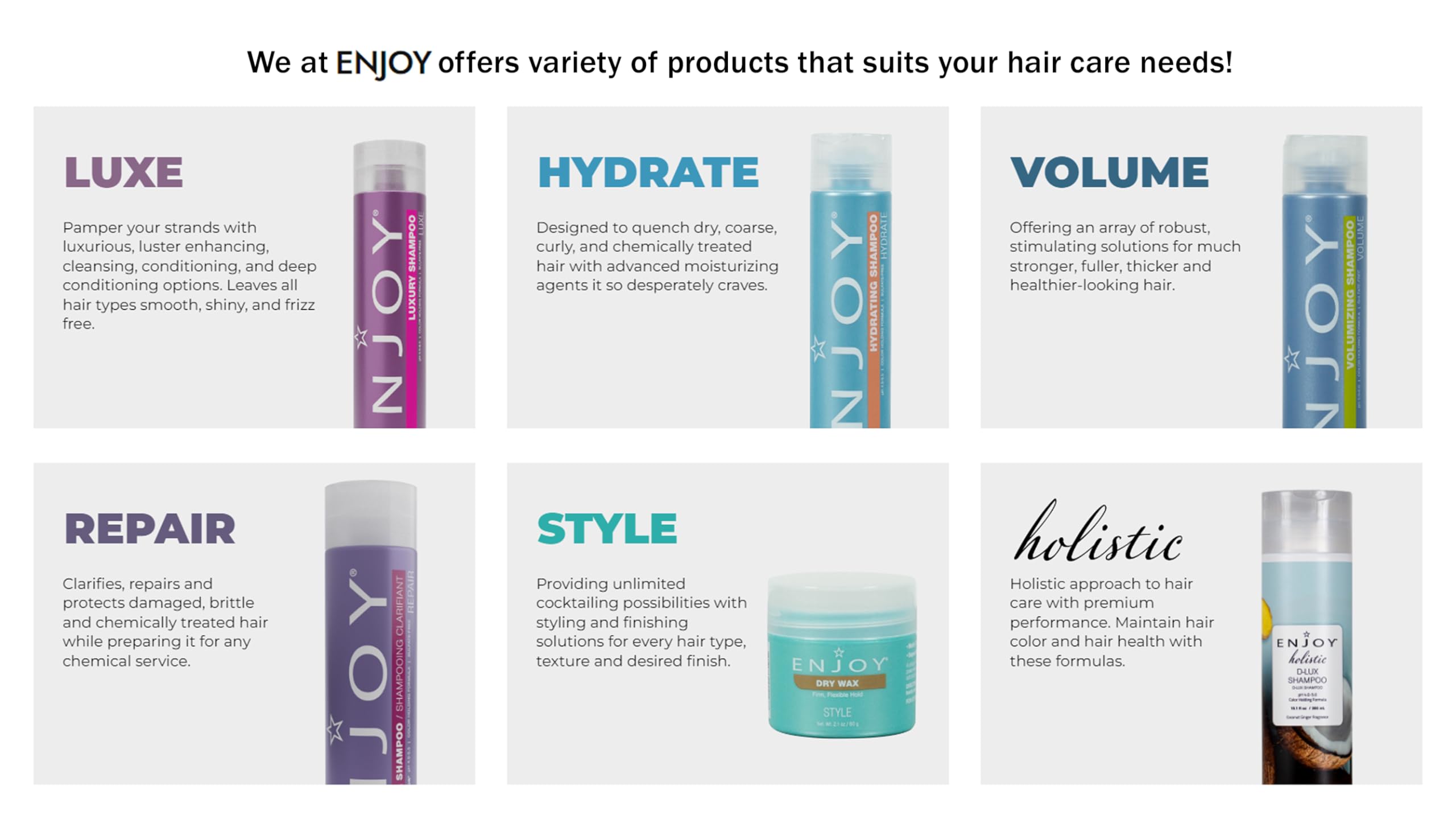 Enjoy Hair Mask, 33.8 Fluid Ounce