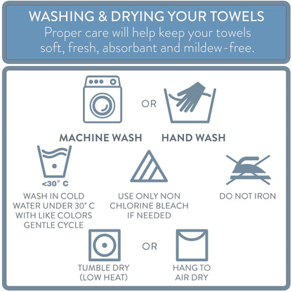 NY Loft 100% Cotton Towel Set 6 Piece | Super Soft & Absorbent Quick-Dry 2 Bath Towels 2 Hand Towels and 2 Washcloths |Textured and Durable Cotton | Trinity Collection (6 Piece Set, Quiet Grey)